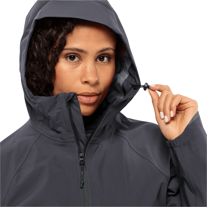 Jack Wolfskin Women's Bike Commute Mono Jacket Phantom Jack Wolfskin Jack Wolfskin Women's Bike Commute Mono Jacket Phantom Jack Wolfskin