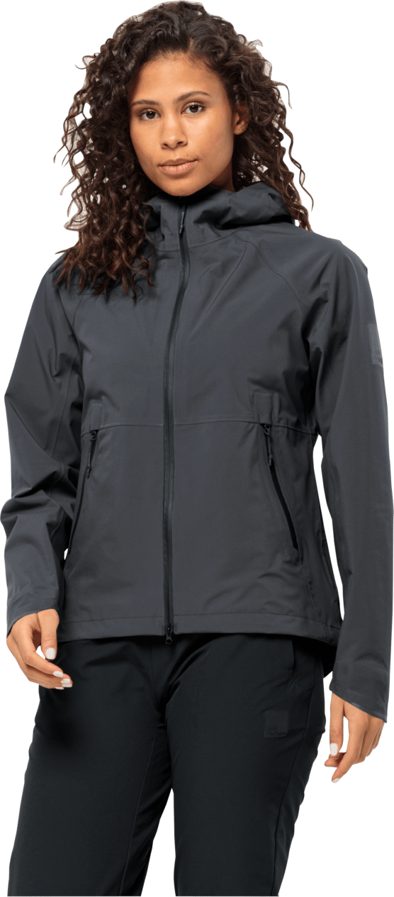 Jack Wolfskin Women's Bike Commute Mono Jacket Phantom Jack Wolfskin Jack Wolfskin Women's Bike Commute Mono Jacket Phantom Jack Wolfskin