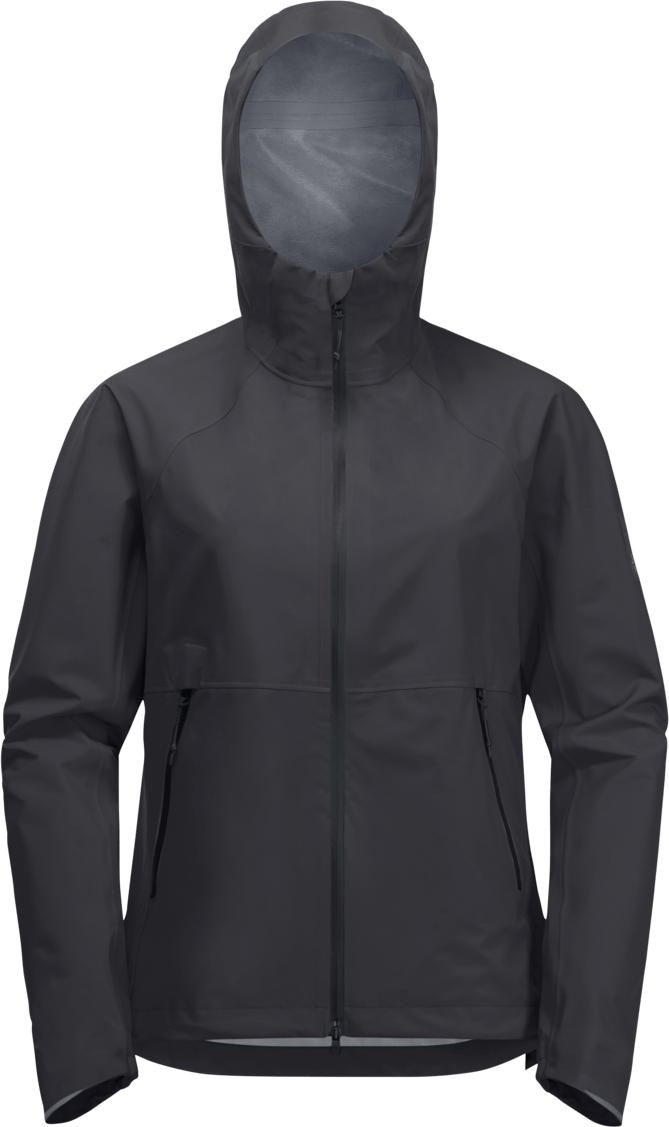Jack Wolfskin Women's Bike Commute Mono Jacket Phantom Jack Wolfskin Jack Wolfskin Women's Bike Commute Mono Jacket Phantom Jack Wolfskin