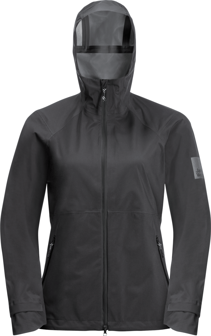 Women's Bike Commute Mono Jacket Phantom Jack Wolfskin