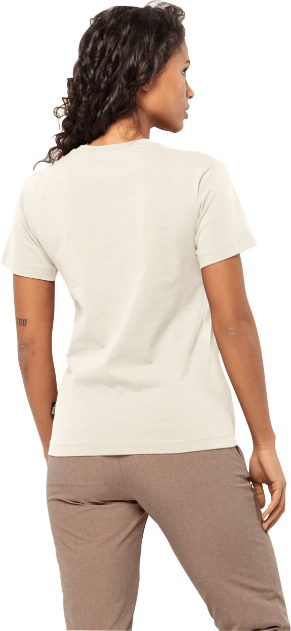 Jack Wolfskin Women's Camping Love T Cotton White Jack Wolfskin