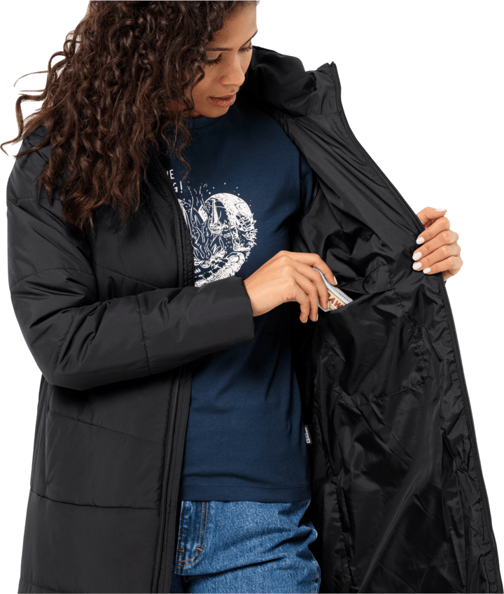 Jack Wolfskin Women's Deutzer Coat Black Jack Wolfskin