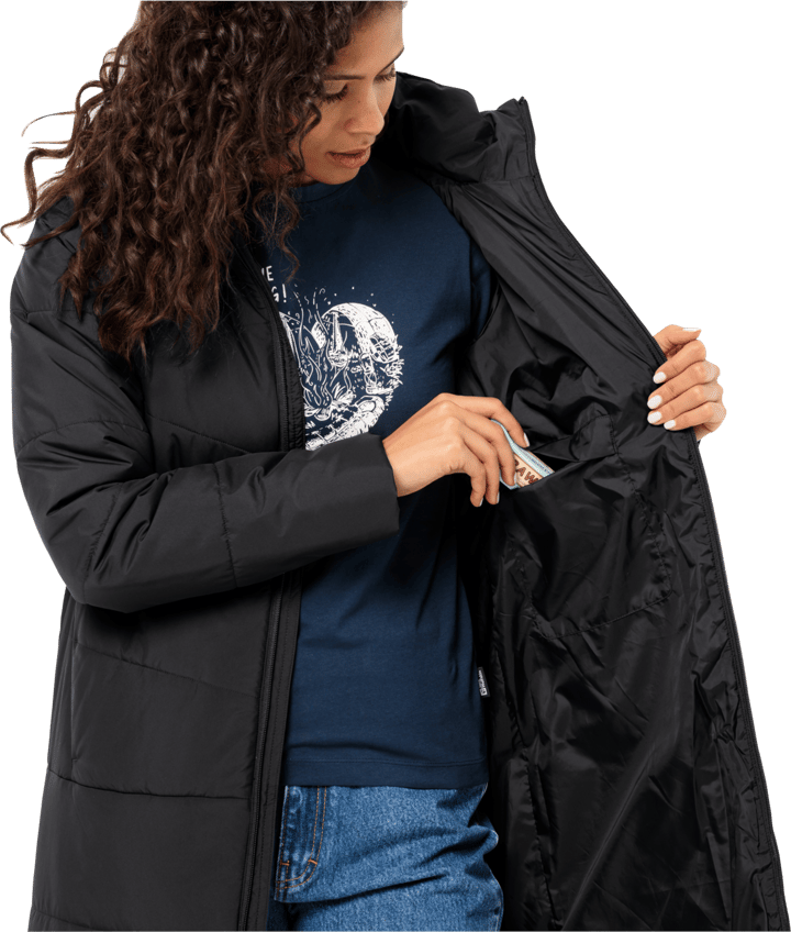 Jack Wolfskin Women's Deutzer Coat Black Jack Wolfskin