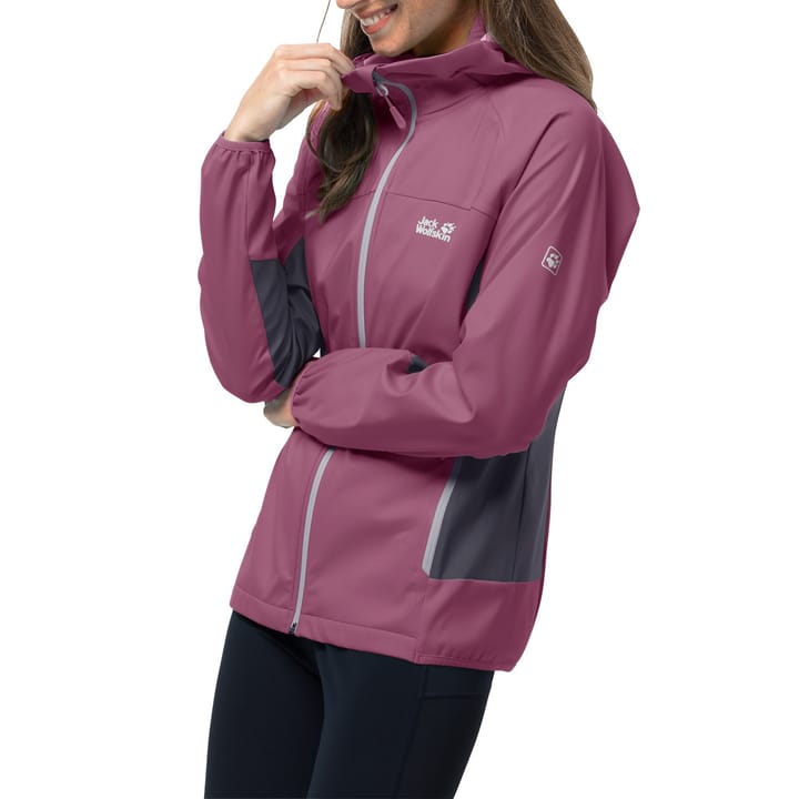 Jack Wolfskin Women's Eagle Peak II Softshell Violet Quartz Jack Wolfskin Jack Wolfskin Women's Eagle Peak II Softshell Violet Quartz Jack Wolfskin