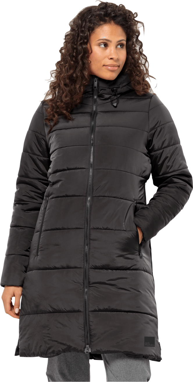 Women's Eisbach Coat Phantom Jack Wolfskin