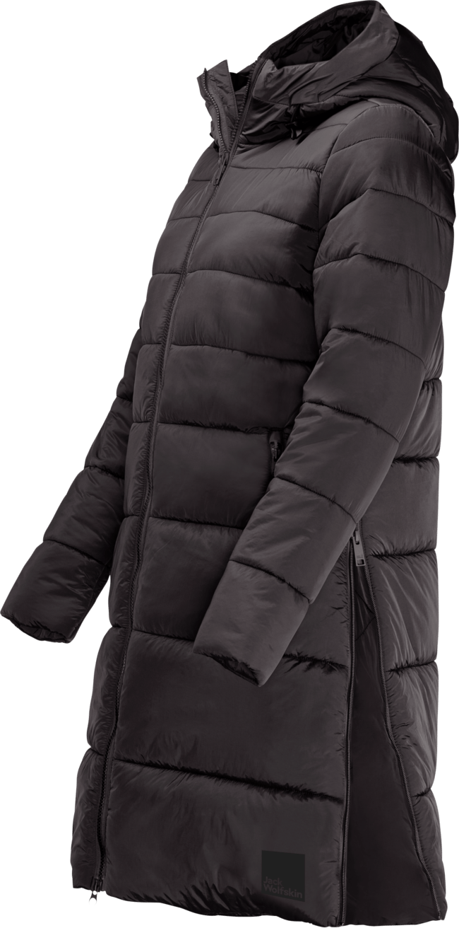 Women's Eisbach Coat Phantom Jack Wolfskin