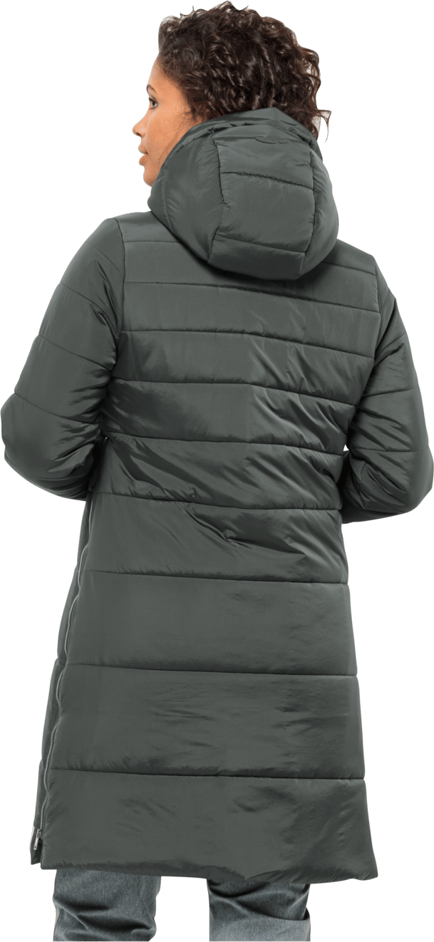 Jack Wolfskin Women's Eisbach Coat Slate Green Jack Wolfskin