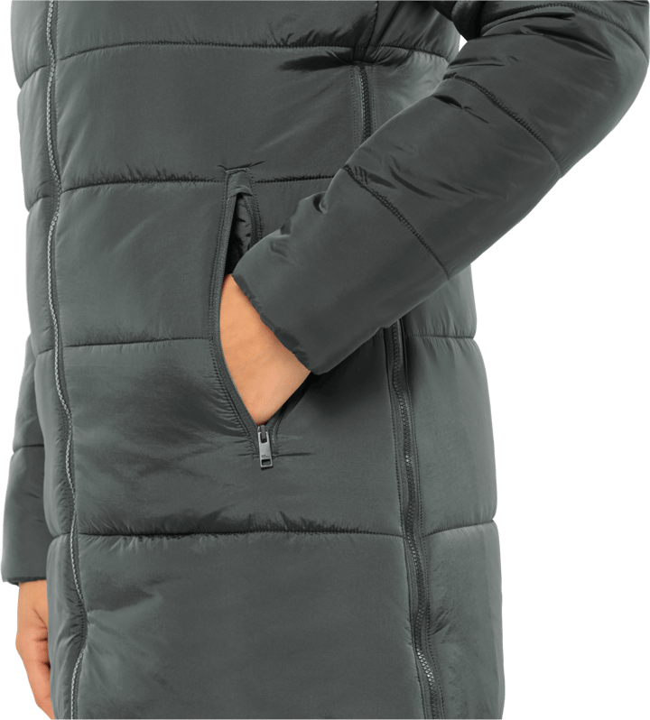 Jack Wolfskin Women's Eisbach Coat Slate Green Jack Wolfskin