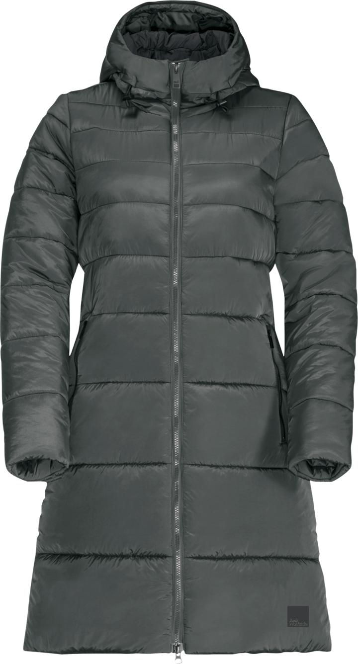 Jack Wolfskin Women's Eisbach Coat Slate Green Jack Wolfskin