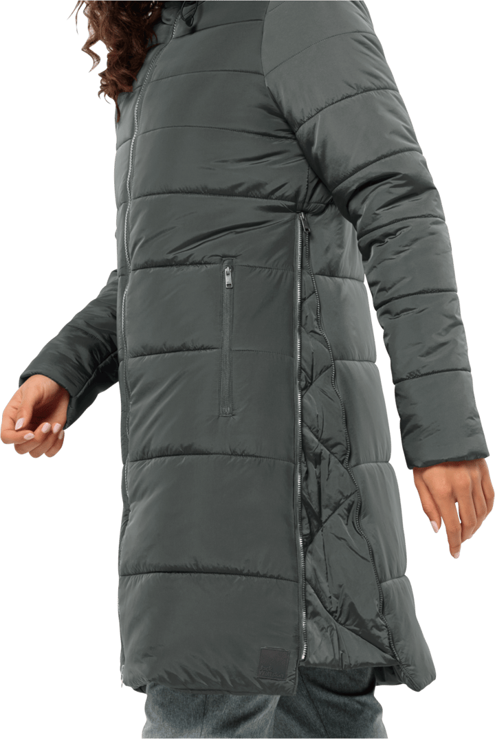 Jack Wolfskin Women's Eisbach Coat Slate Green Jack Wolfskin