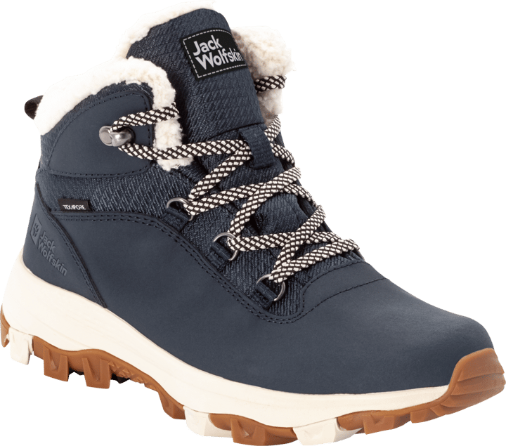 Jack Wolfskin Women's Everquest Texapore Mid Dark Blue/Off-White Jack Wolfskin