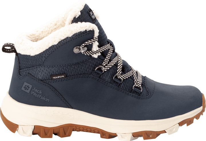 Jack Wolfskin Women's Everquest Texapore Mid Dark Blue/Off-White Jack Wolfskin Jack Wolfskin Women's Everquest Texapore Mid Dark Blue/Off-White Jack Wolfskin