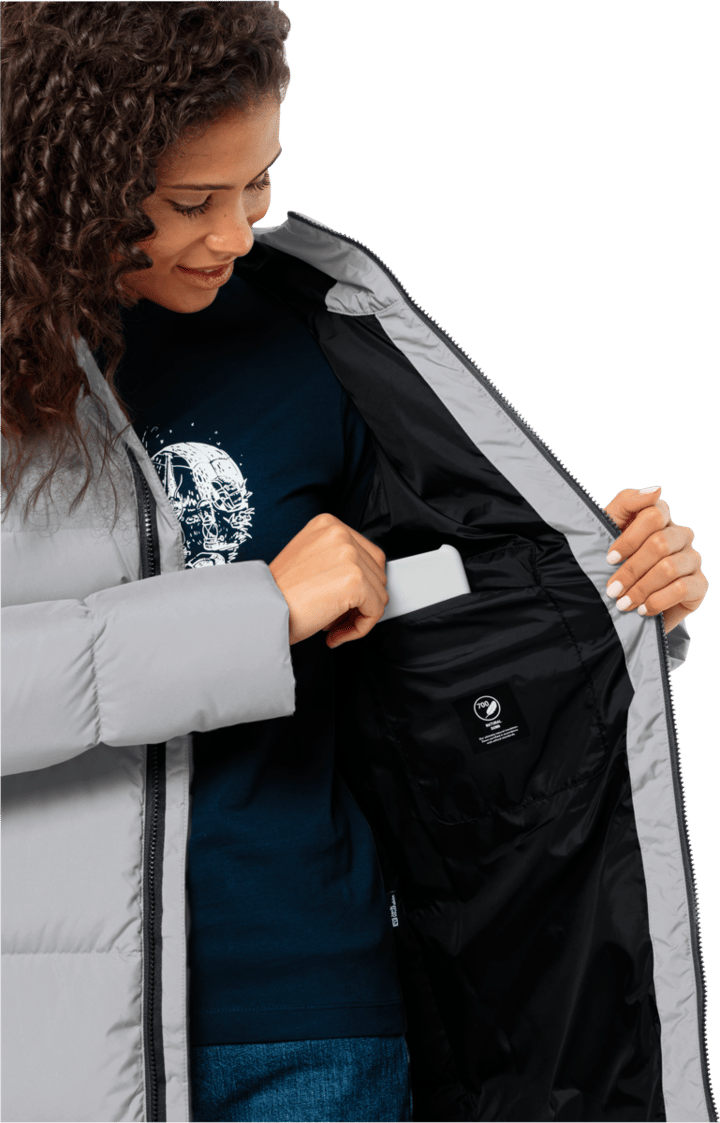 Jack Wolfskin Women's Frozen Lake Coat Moonwalk Jack Wolfskin