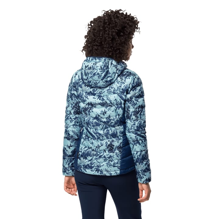 Jack Wolfskin Women's Helium Peak Hoody Frostedblueallover Jack Wolfskin