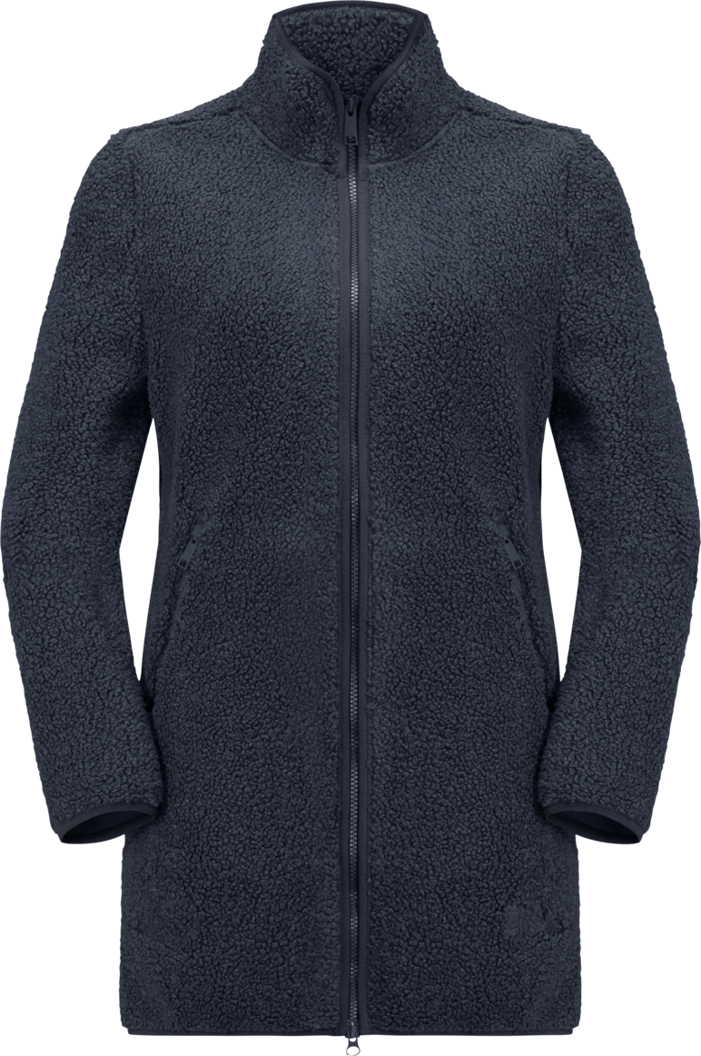 Jack Wolfskin Women’s High Curl Coat Night Blue