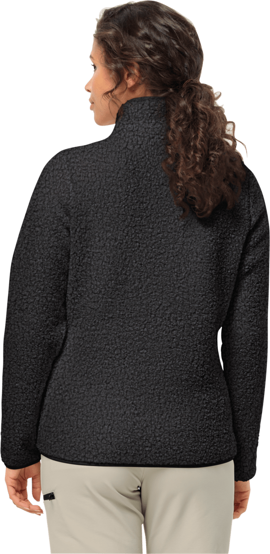 HIGH CURL JACKET W - night blue XS - Women's fleece jacket