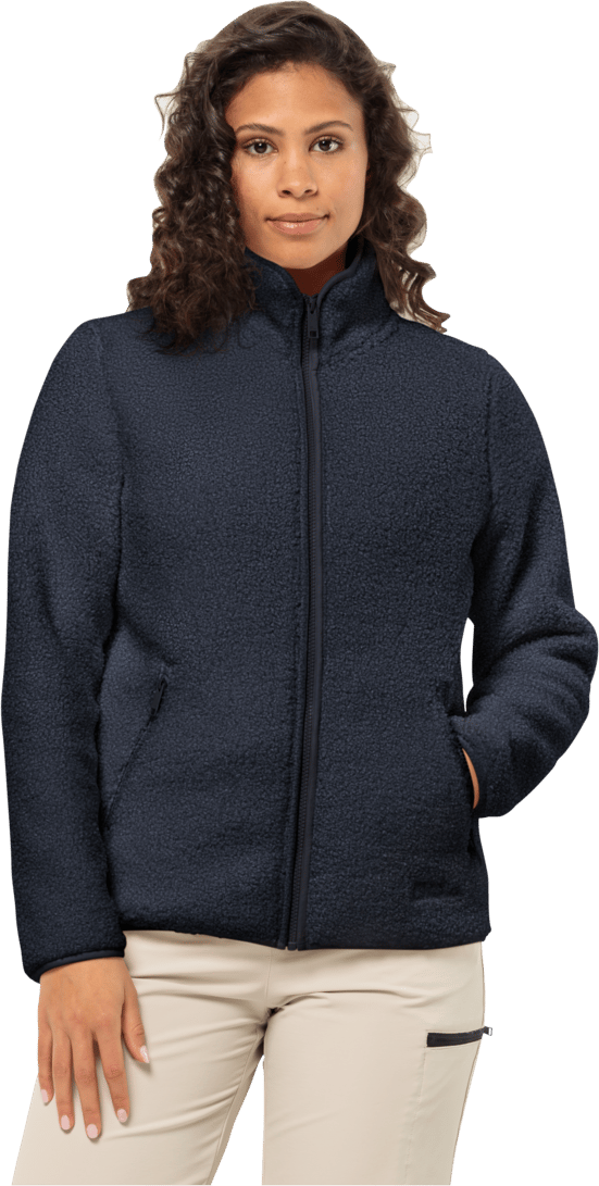 Jack Wolfskin Women's High Curl Jacket Night Blue Jack Wolfskin