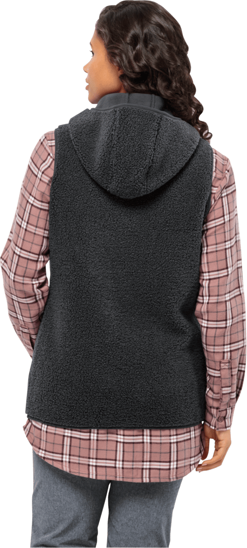 Women's High Curl Long Vest Black | Buy Women's High Curl Long Vest Black  here | Outnorth