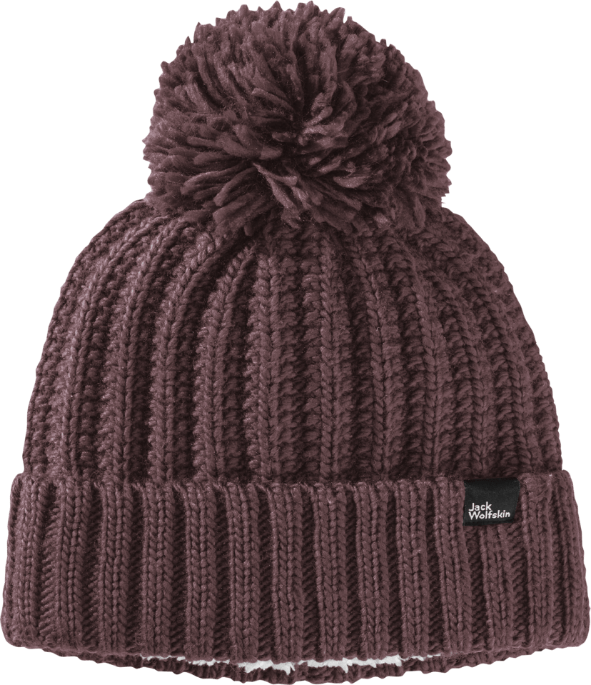 Jack Wolfskin Women's Highloft Knit Beanie Boysenberry