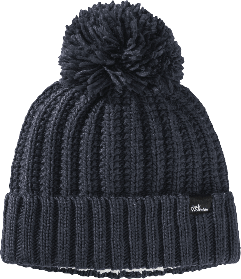 Jack Wolfskin Women's Highloft Knit Beanie Night Blue