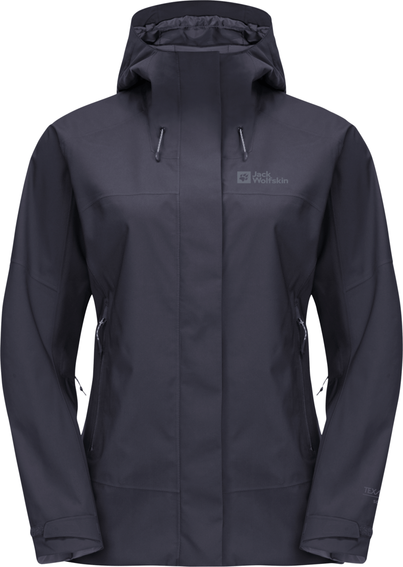 Jack Wolfskin Women's Kammweg 2-Layer Jacket Graphite