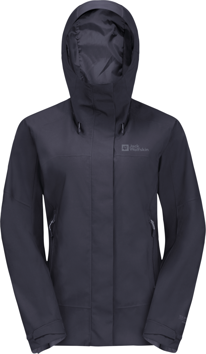 Jack Wolfskin Women's Kammweg 2-Layer Jacket Graphite