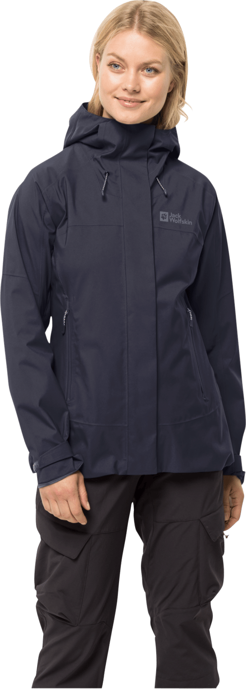 Jack Wolfskin Women's Kammweg 2-Layer Jacket Graphite