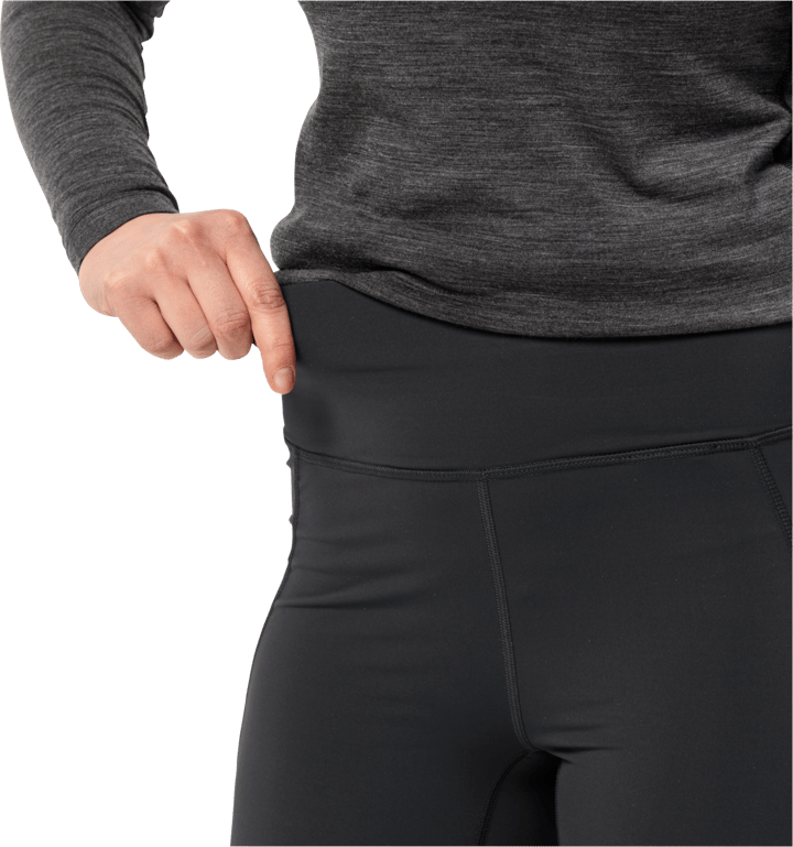 Jack Wolfskin Women's Kammweg Tights Black Jack Wolfskin