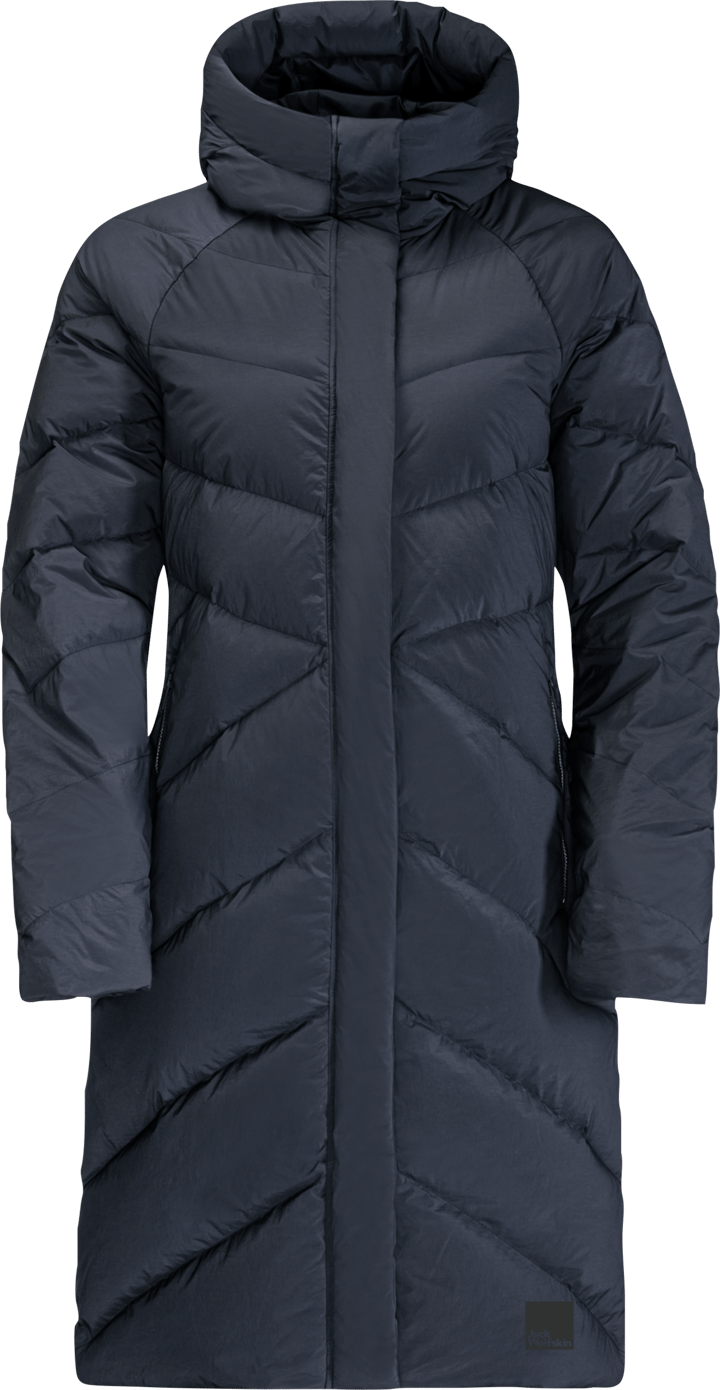 Women's Marienplatz Coat Night Blue Jack Wolfskin