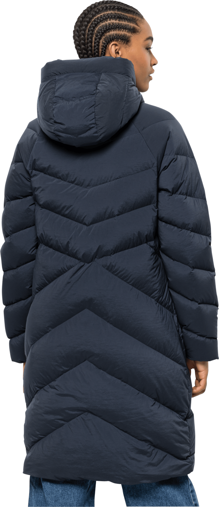 Women's Marienplatz Coat Night Blue Jack Wolfskin