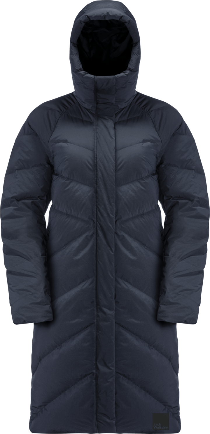 Women's Marienplatz Coat Night Blue Jack Wolfskin