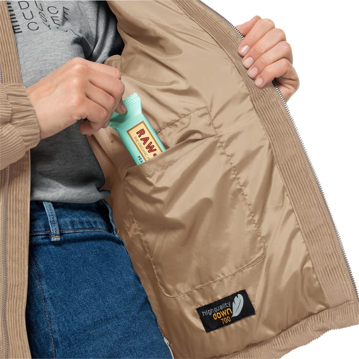 Jack Wolfskin Women's Nature Corduroy Jacket Beige Jack Wolfskin Jack Wolfskin Women's Nature Corduroy Jacket Beige Jack Wolfskin