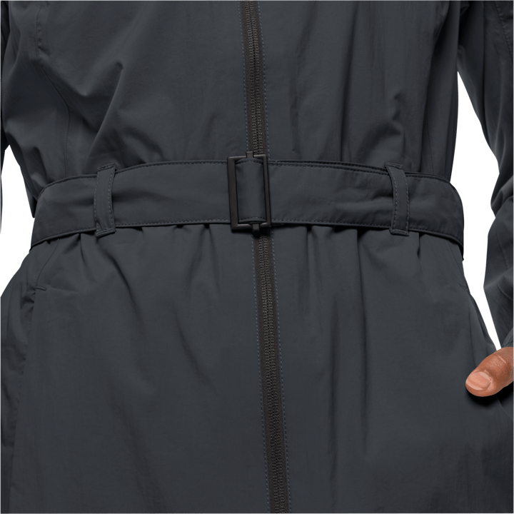 Jack Wolfskin Women's Norden Port Coat Phantom Jack Wolfskin