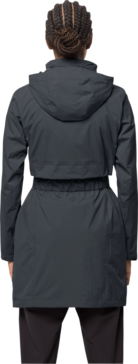 Jack Wolfskin Women's Norden Port Coat Phantom Jack Wolfskin