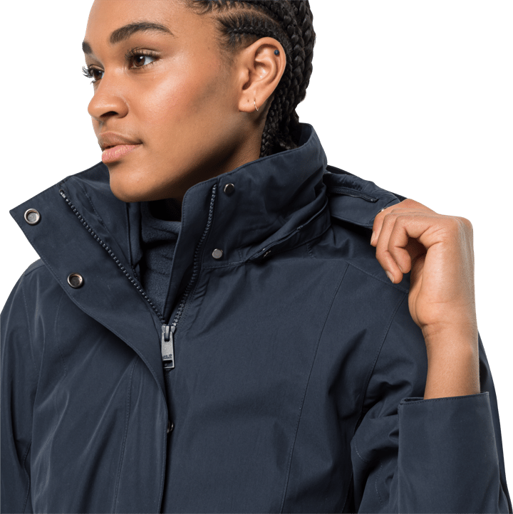 Jack Wolfskin Women's Ottawa Coat Night Blue Jack Wolfskin