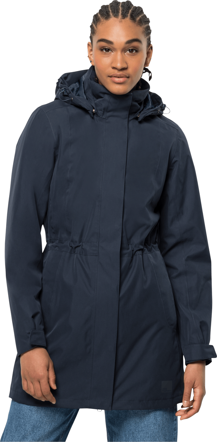 Jack Wolfskin Women's Ottawa Coat Night Blue Jack Wolfskin