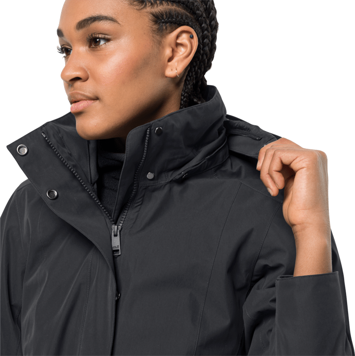 Women's Ottawa Coat Black Jack Wolfskin