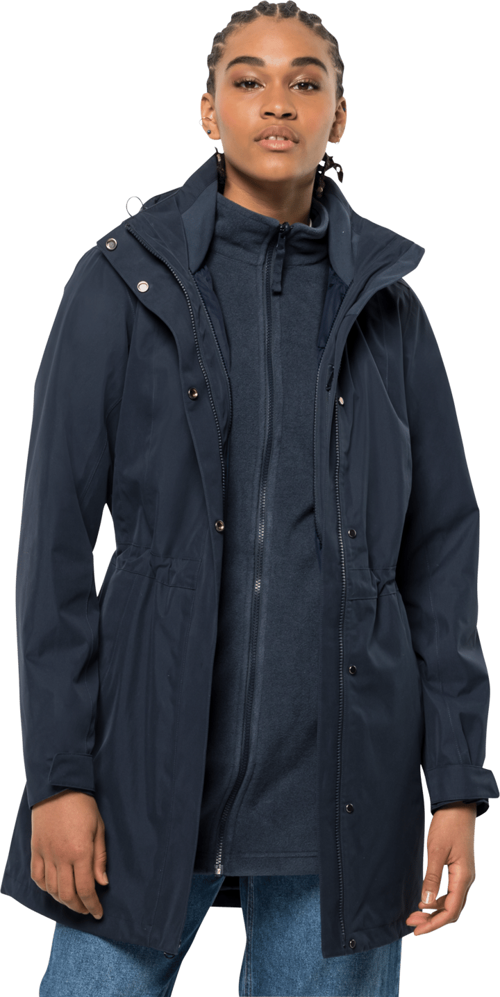 Jack Wolfskin Women's Ottawa Coat Night Blue Jack Wolfskin