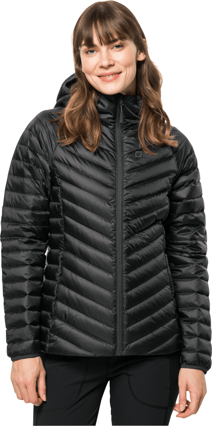 Women's Passamani Down Hoody Black Jack Wolfskin