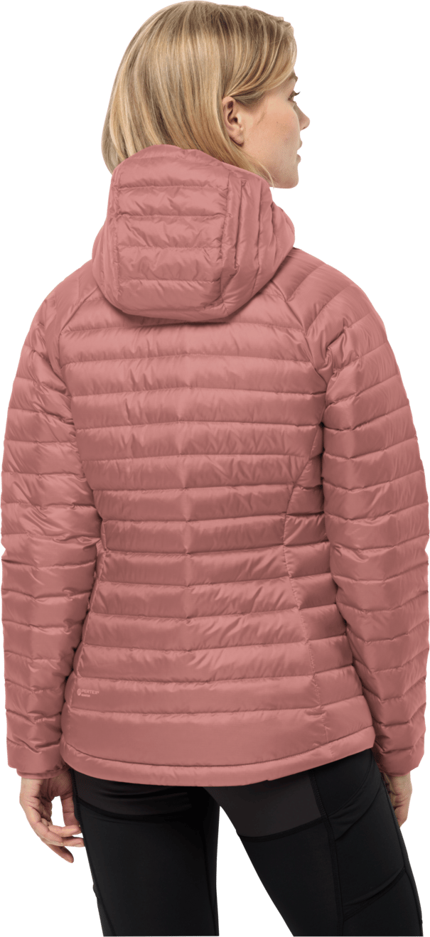 Women's Passamani Down Hoody Blush Powder Jack Wolfskin