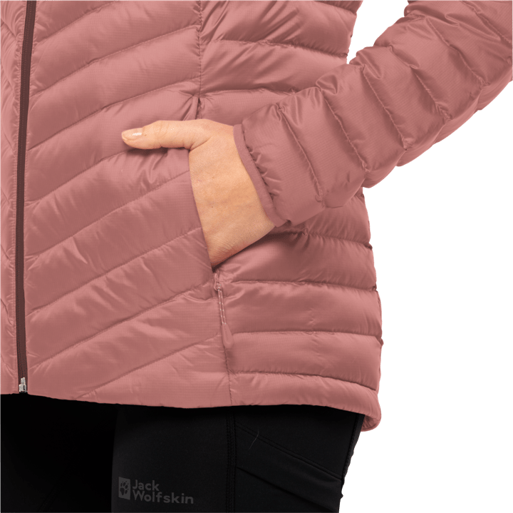 Women's Passamani Down Hoody Blush Powder Jack Wolfskin