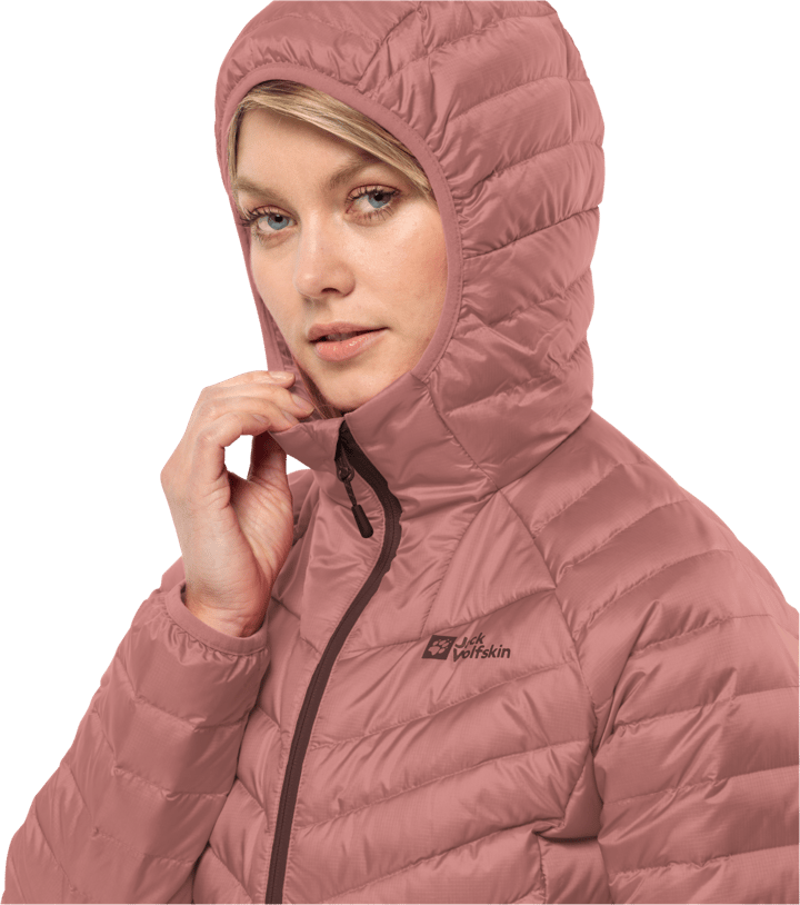 Women's Passamani Down Hoody Blush Powder Jack Wolfskin