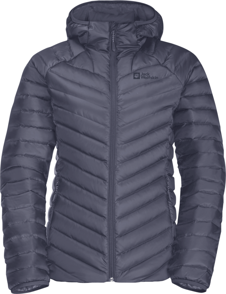 Jack Wolfskin Women's Passamani Down Hoody Dolphin Jack Wolfskin