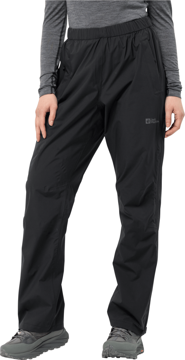 Women's Rainy Days 2.5 Layer Pants Black Jack Wolfskin