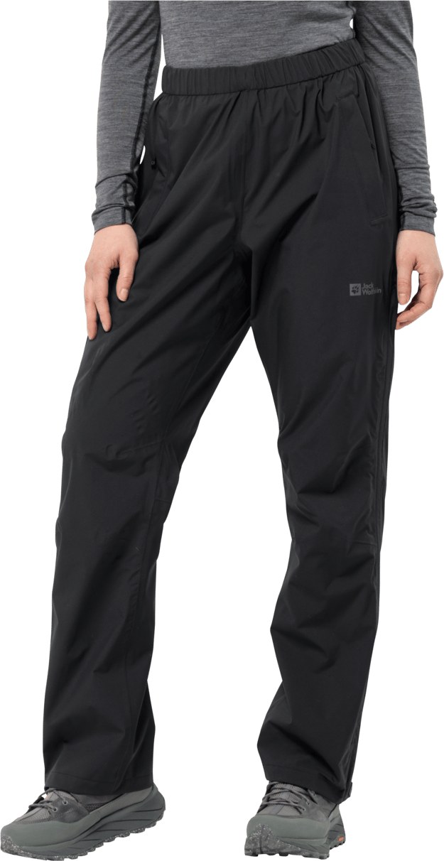 Jack Wolfskin Women's Rainy Days 2.5 Layer Pants Black Jack Wolfskin
