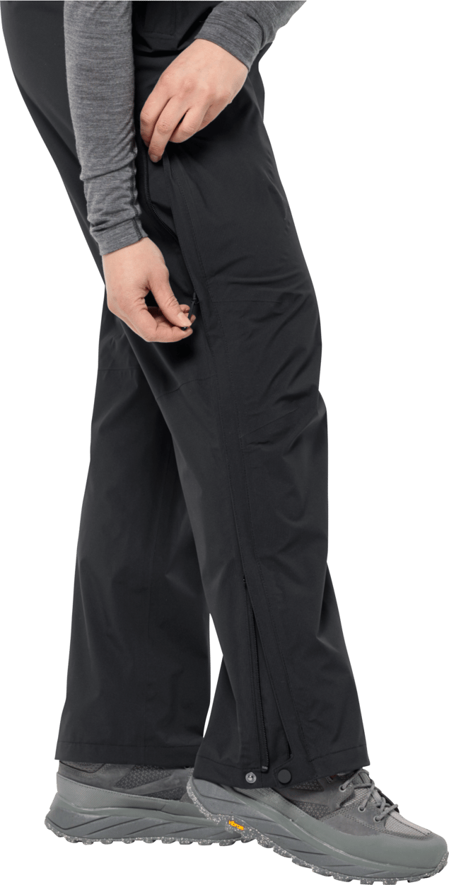 Women's Rainy Days 2.5 Layer Pants Black Jack Wolfskin