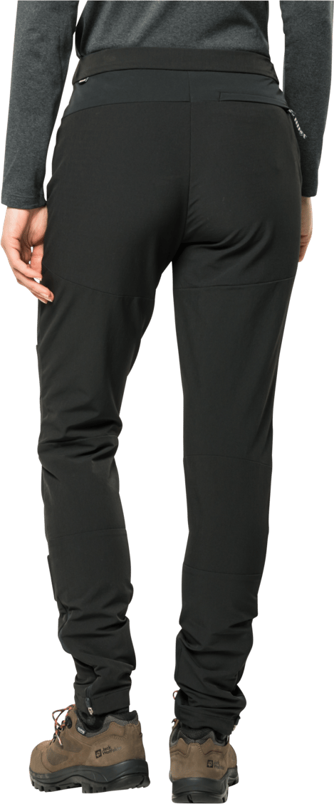 Women's Salmaser Pants Black Jack Wolfskin