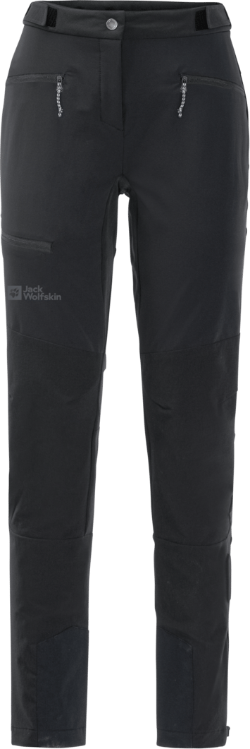 Women's Salmaser Pants Black Jack Wolfskin