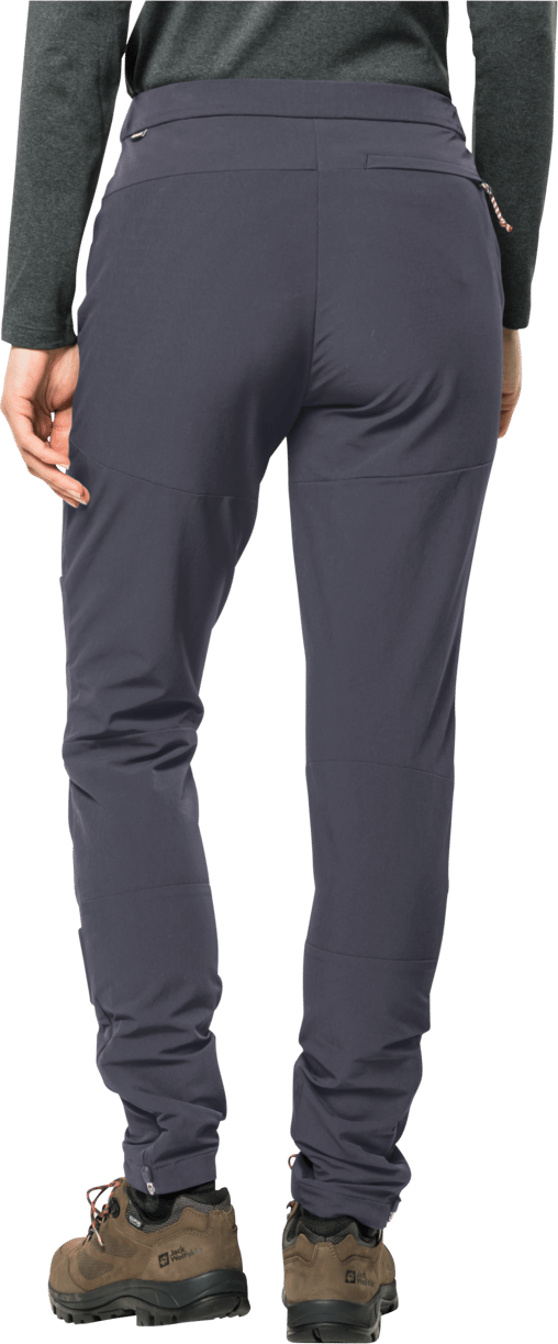 Jack Wolfskin Women's Salmaser Pants Graphite Jack Wolfskin