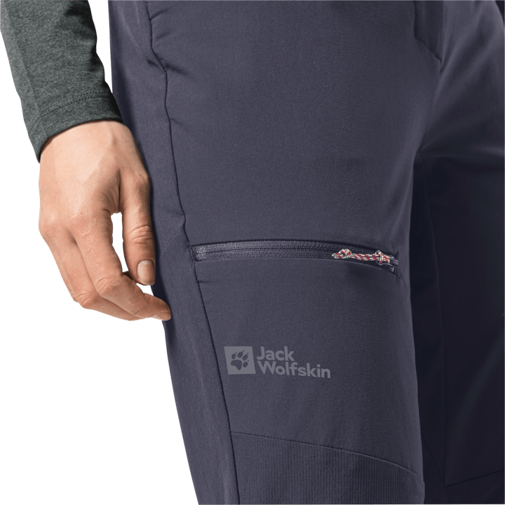 Jack Wolfskin Women's Salmaser Pants Graphite Jack Wolfskin